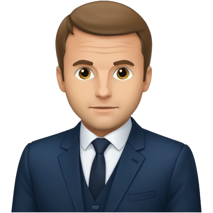 Emanuel Macron emoji
