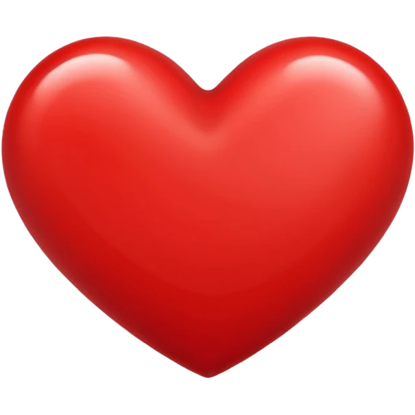 red heart emoji