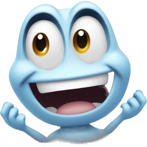 oggy saying hey with hands emoji