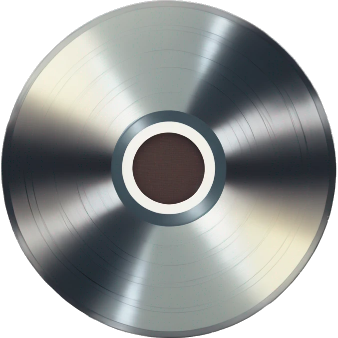 Vinyl record emoji