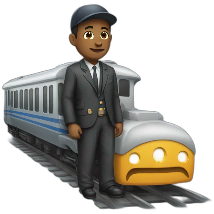 Train man emoji