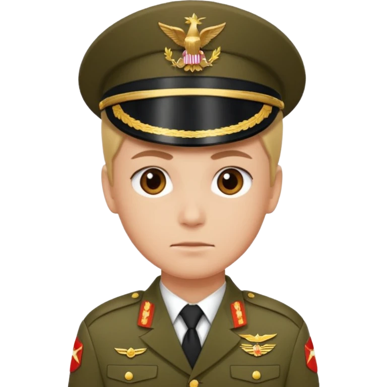 Military folded arms emoji