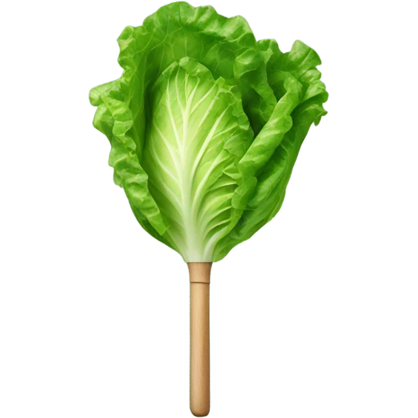 lettuce on a stick emoji