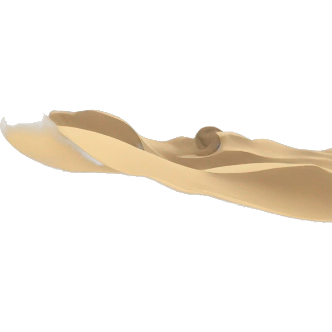 sandworm dune from sand all teeth no eyes emoji