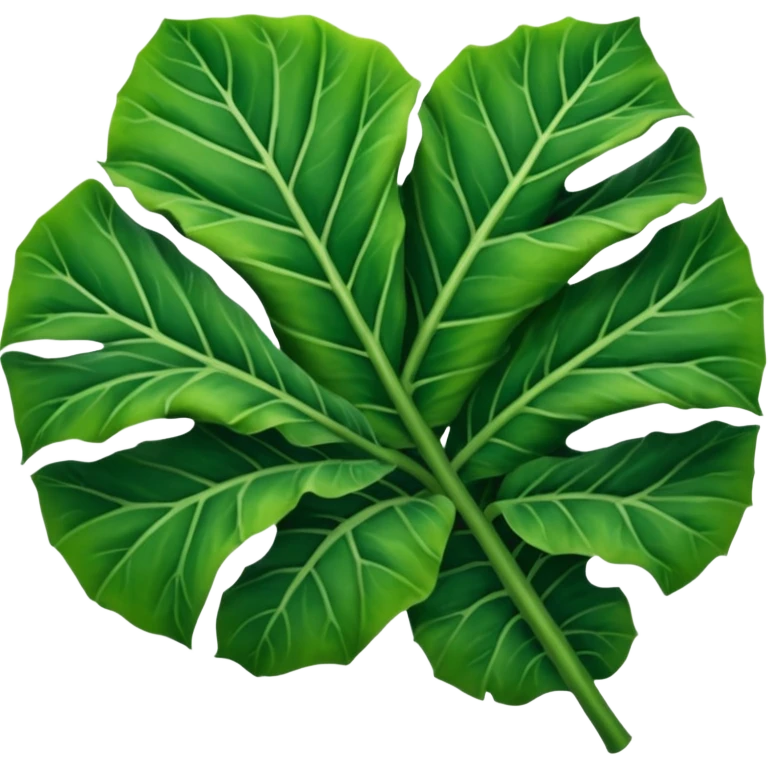 alocasia leaf emoji