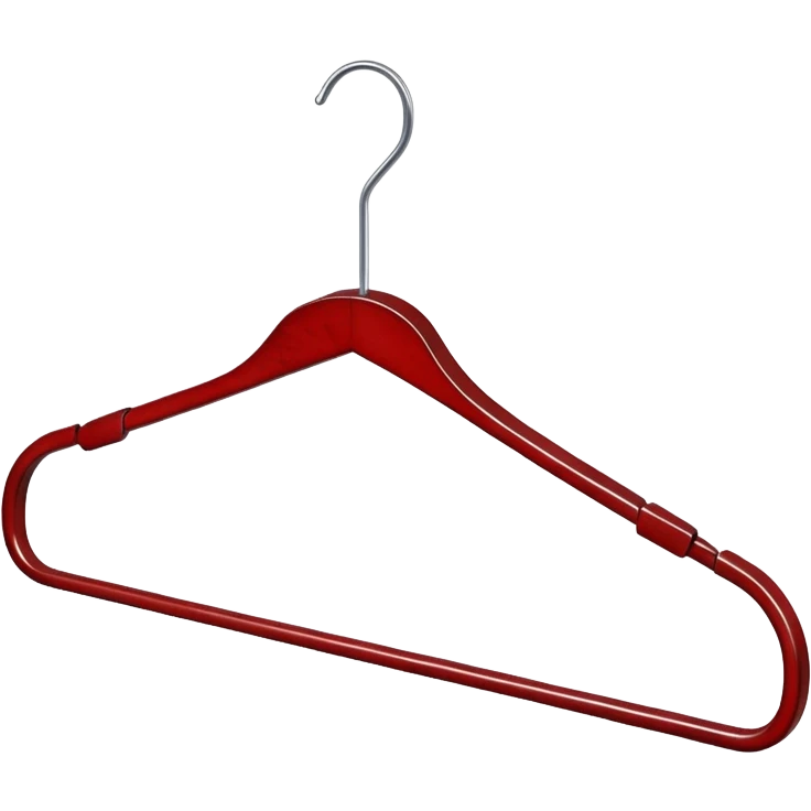 Clothes hanger with blood on it emoji