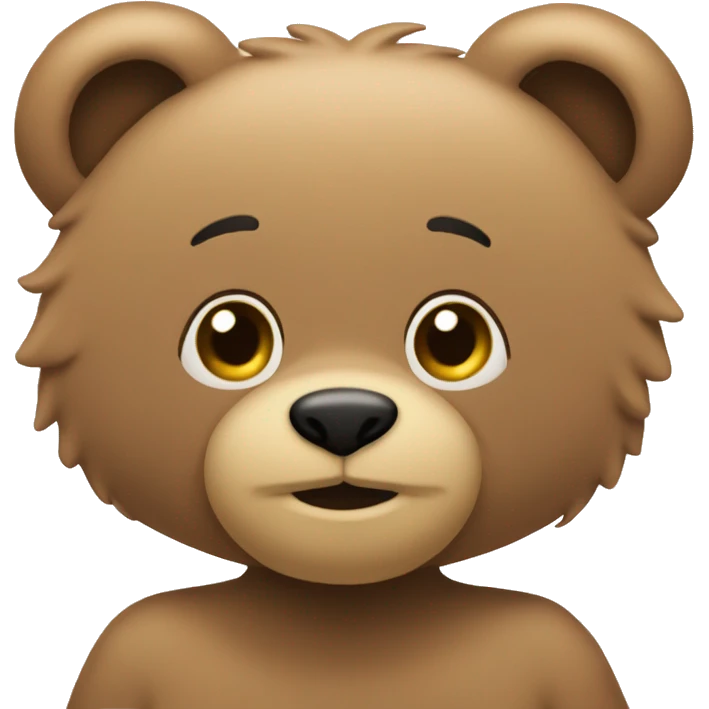 a combination of 😘🐻this two emoji
