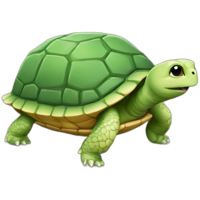 Chat sur tortue emoji