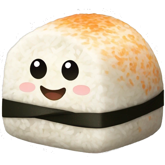 Tasty onigiri emoji