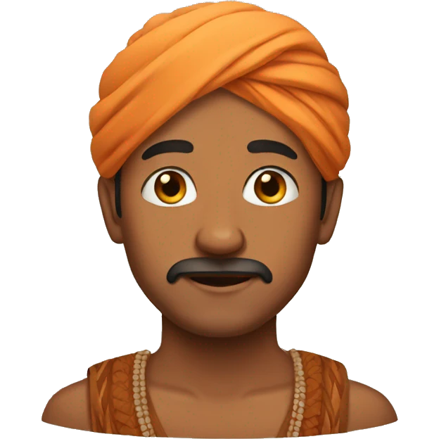 Indian man emoji