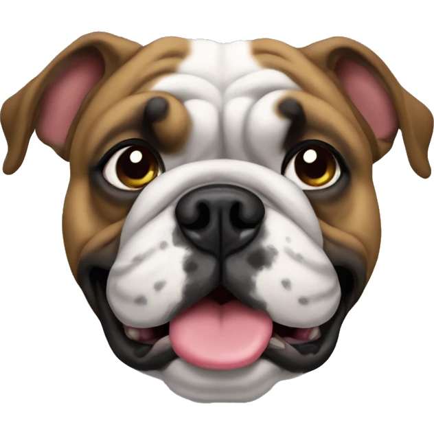 Bulldog frances navideño  emoji