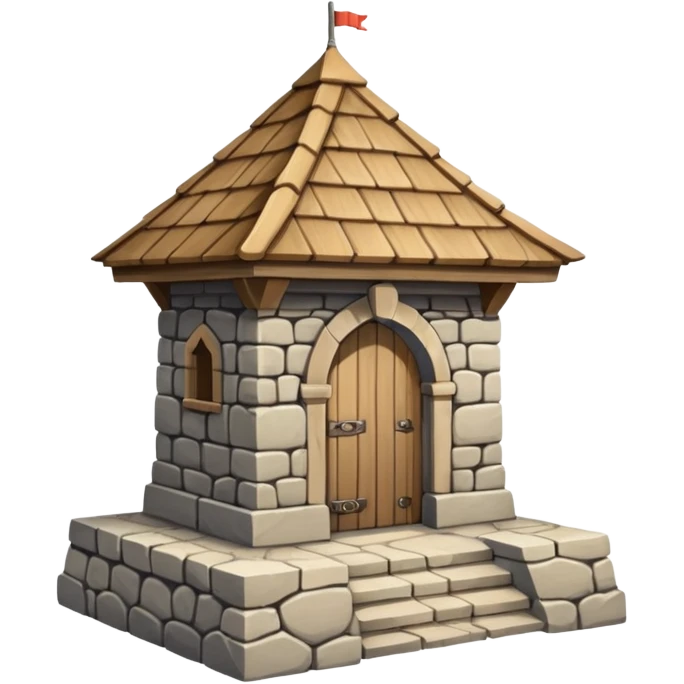 guard post near palace gates emoji