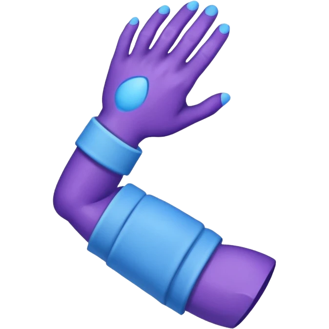 Bruised arm emoji
