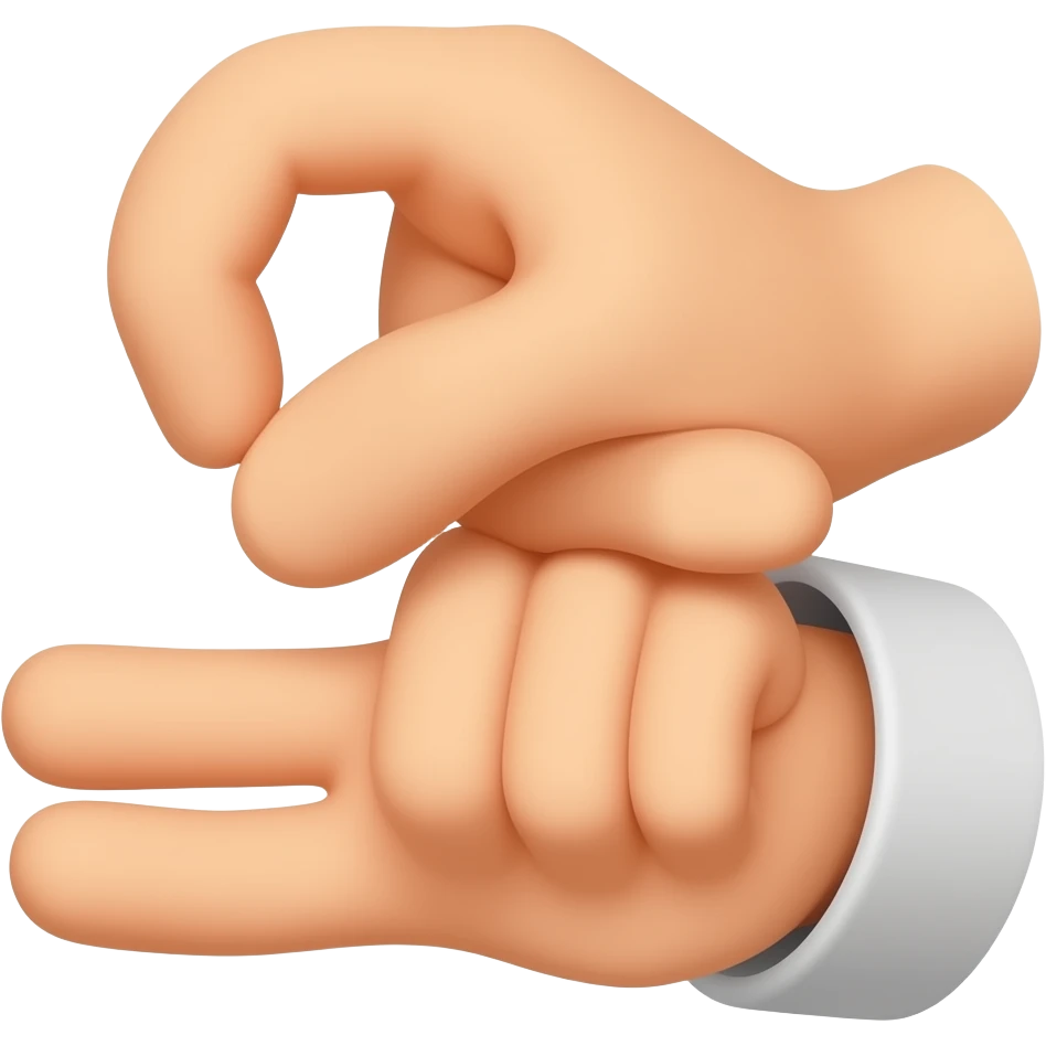 👌👌 put on on top of the other and one I’d up side down emoji