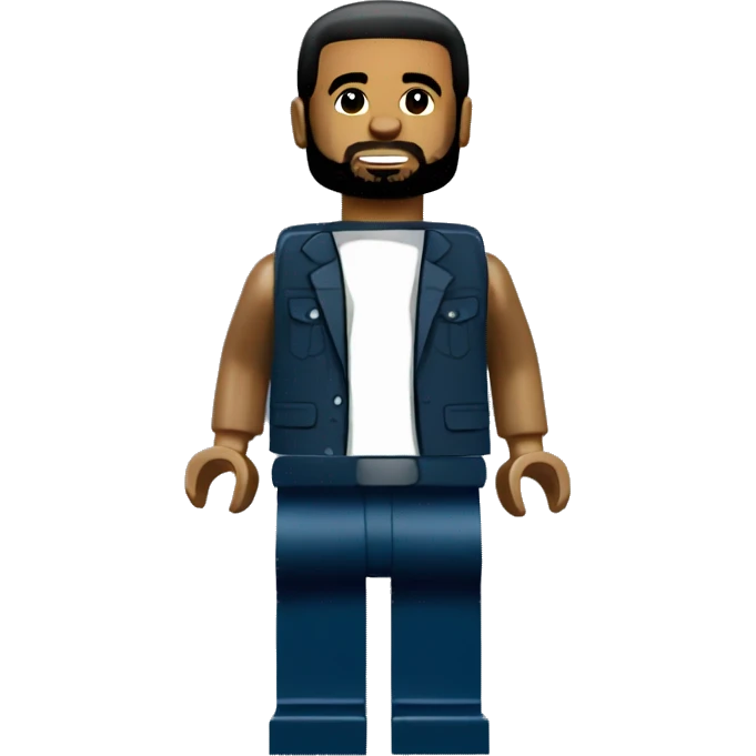 DRAKE lego full body emoji