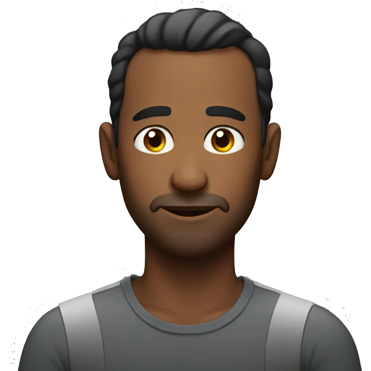 Man with boobs emoji