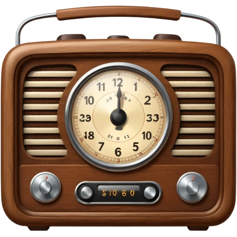 old radio emoji
