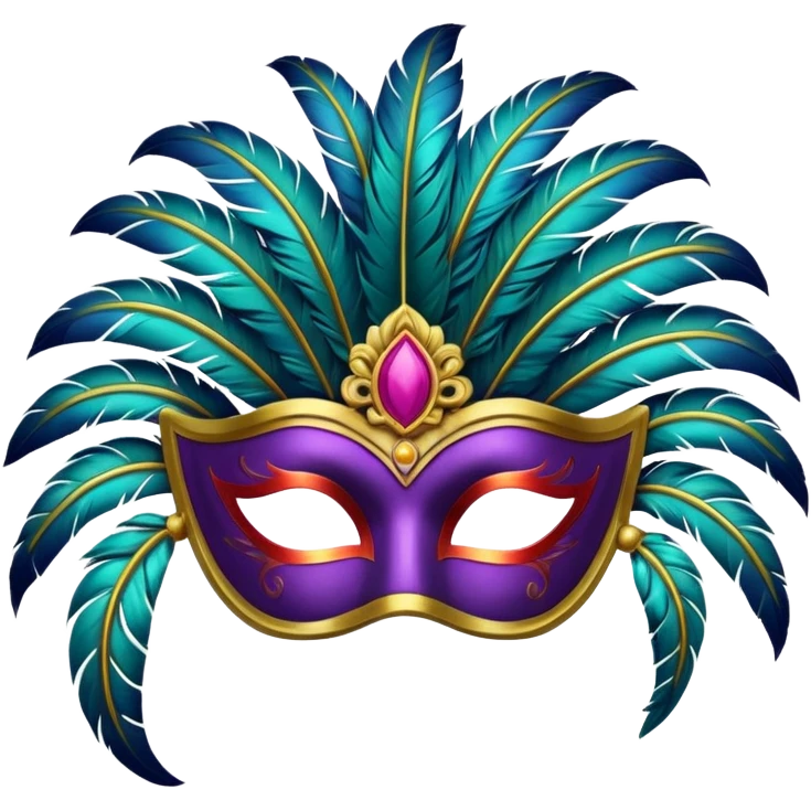 carnival, mask emoji