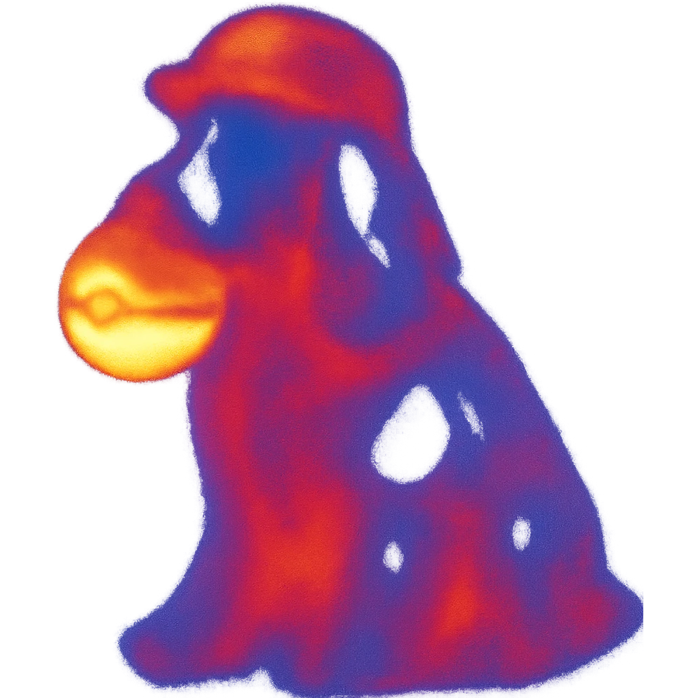 Russian Cocker Spaniel with a Poké Ball in its mouth and a hat emoji