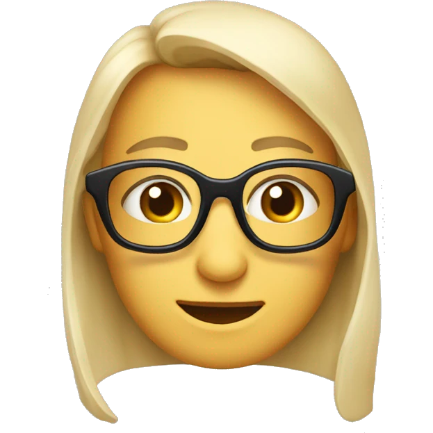 Emoji della faccina con gli occhiali che saluta emoji