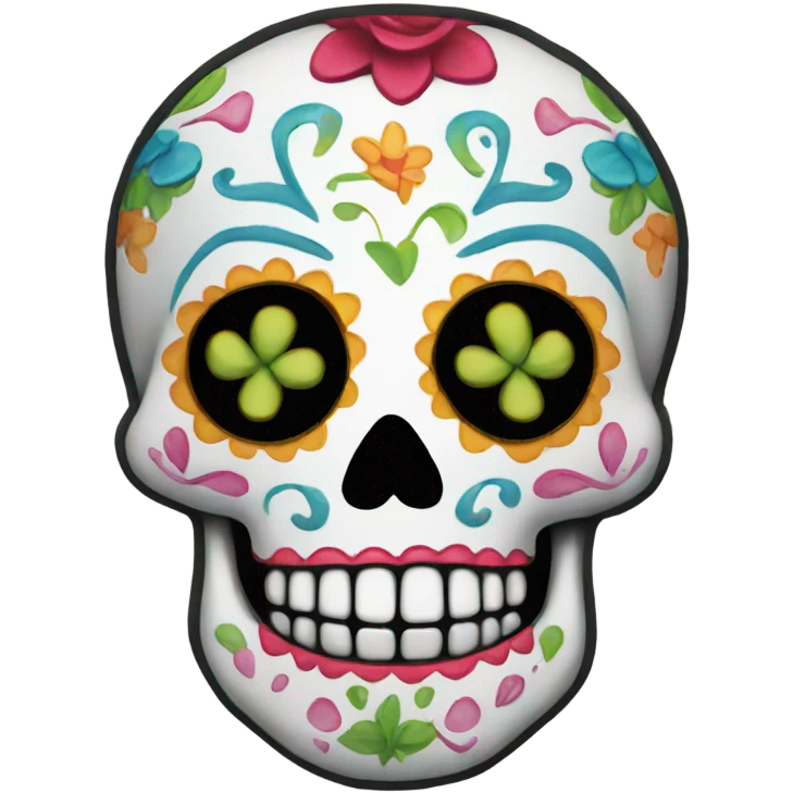 Sugar skull emoji