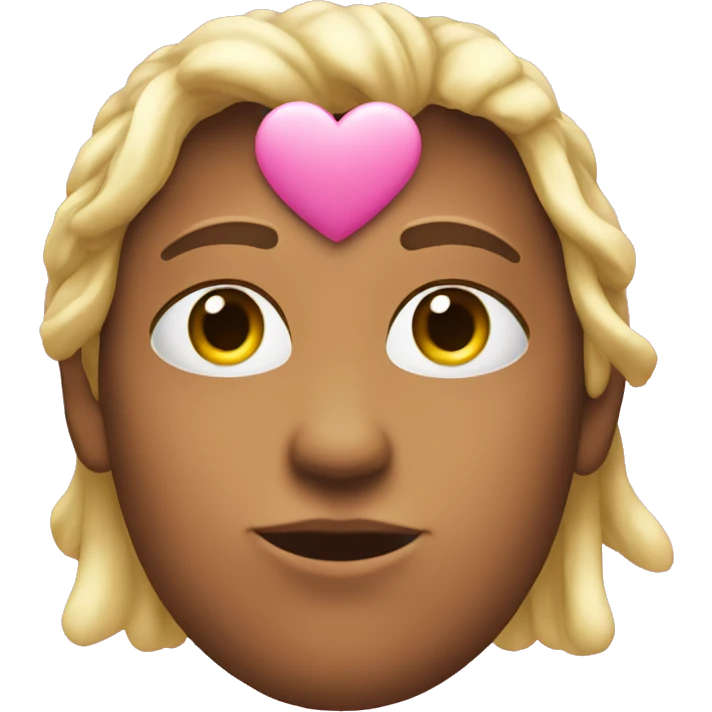 The heart arround the face but with pink heart/ emoji