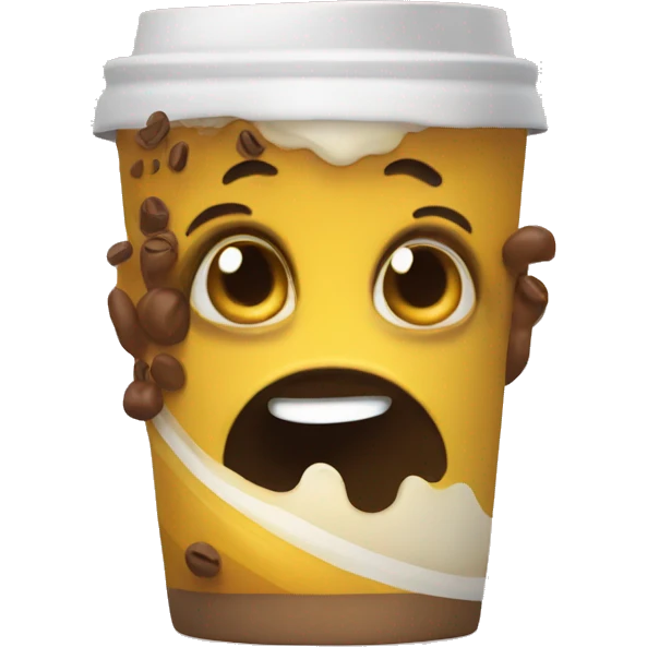 Bumble coffee emoji