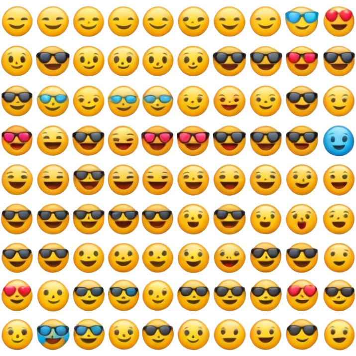  Colagem emoji astheric  emoji