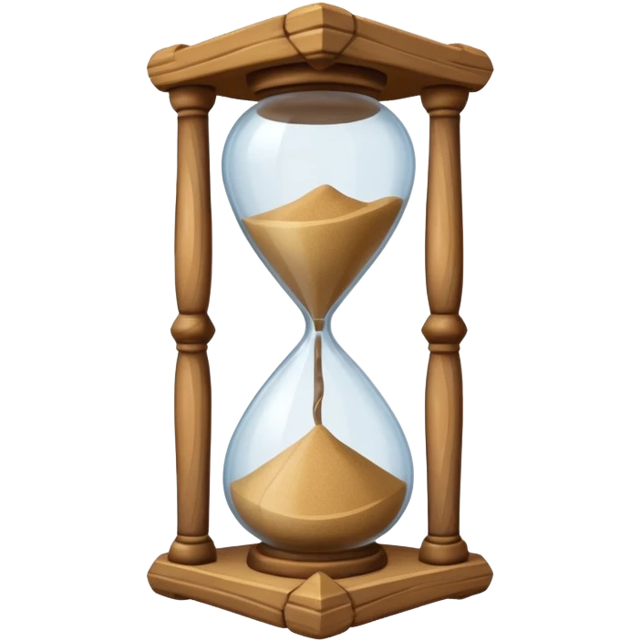 old medieval hourglass emoji