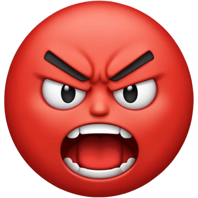 emoji showing anger emoji