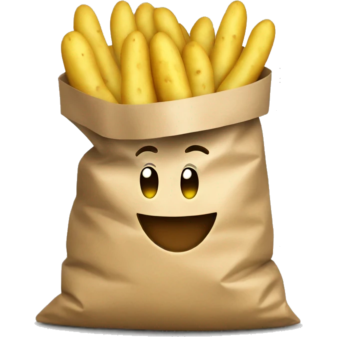 Bolsa de patatas  emoji