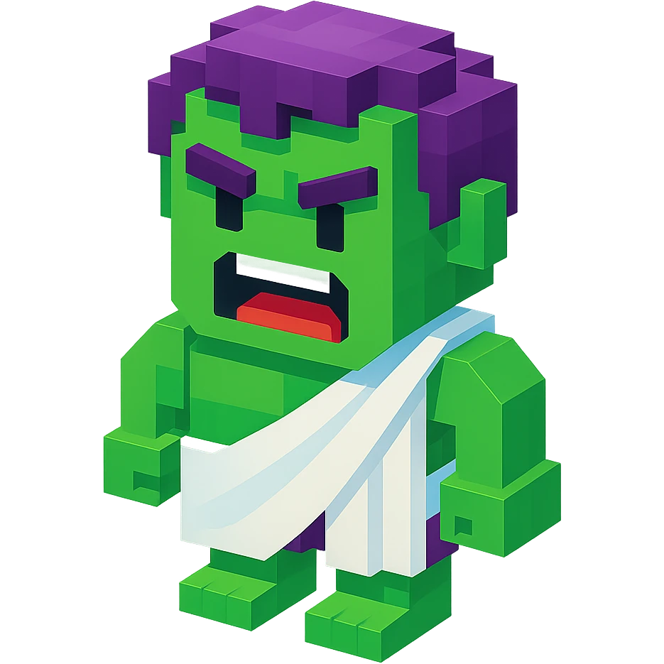 Hulk in Tovel emoji