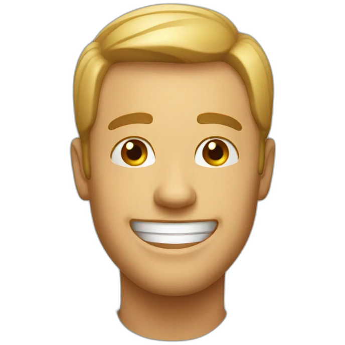 happy snov man emoji