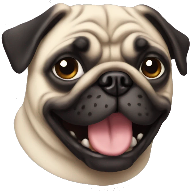 Pug emoji
