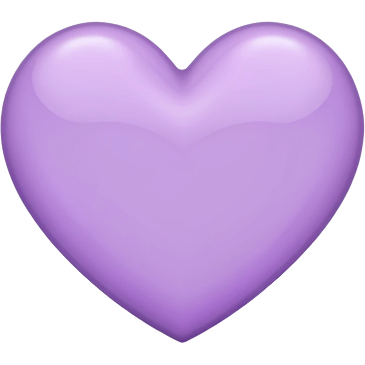 Light Purple heart emoji