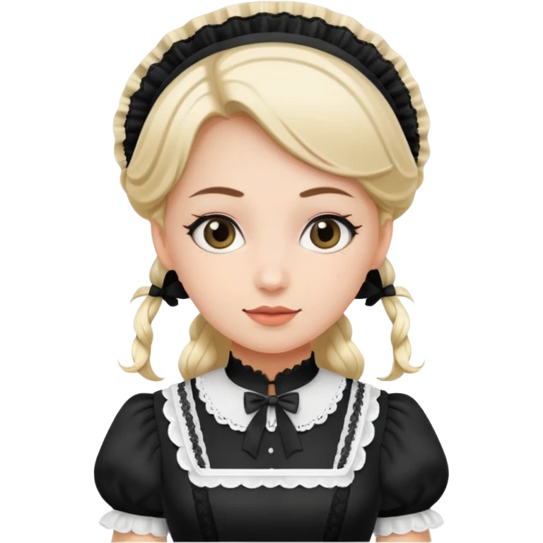 maid outfit emoji