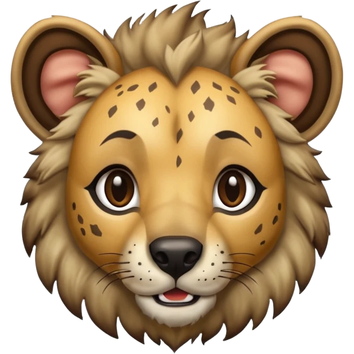 The hyena is something between a lion and a dog. A very subtle distinction.  emoji