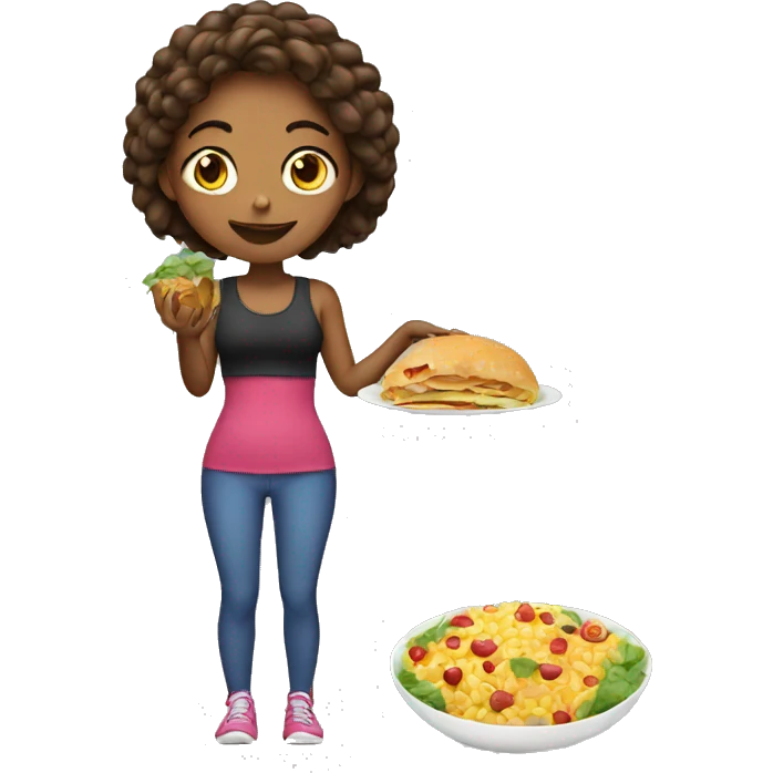 girl on a diet emoji