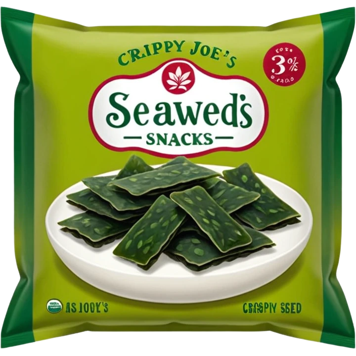 seaweed snacks trader joes  emoji