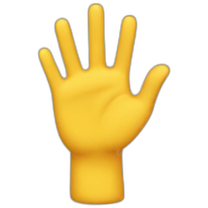 Emoji ému fesant cœur avec les mains emoji