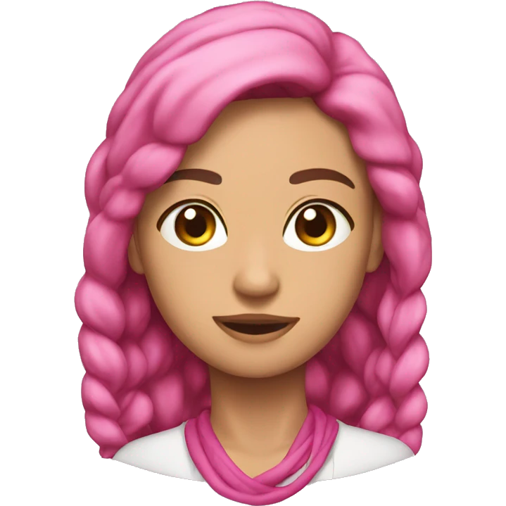 Lazo rosa emoji