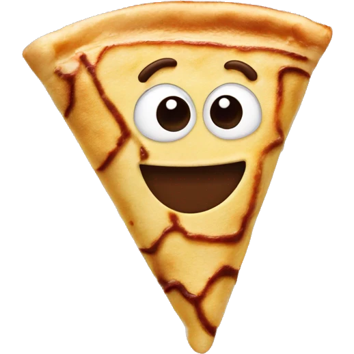 CRÊPES wirh Nutella  emoji