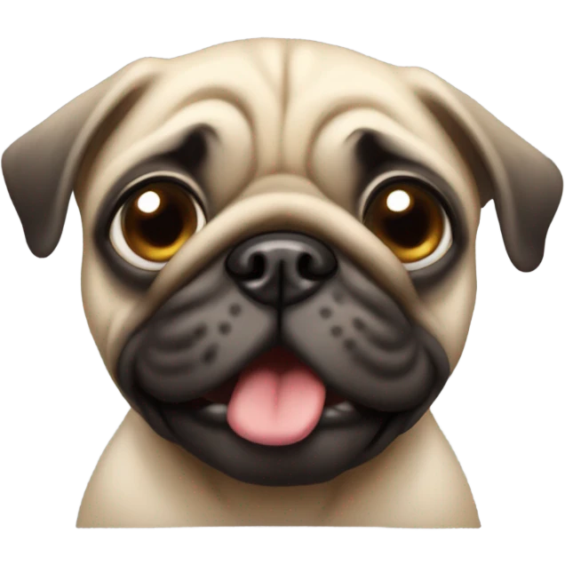 Pug emoji