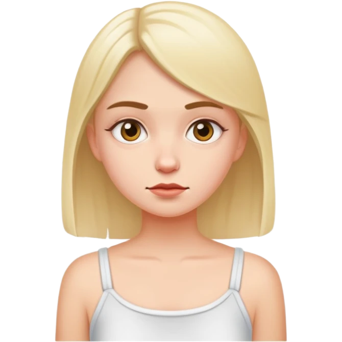Настя в туалете  emoji