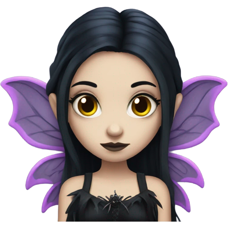 dark gothic fairy  emoji