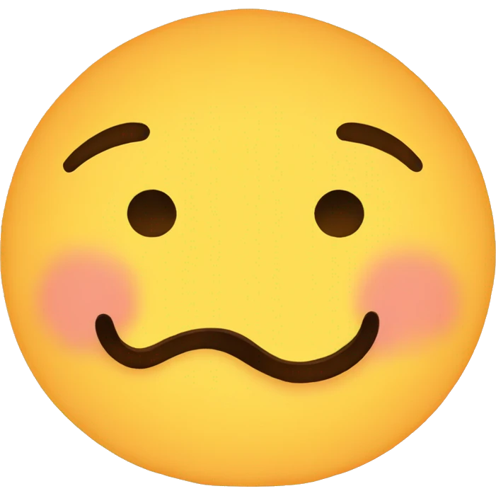 coy glance emoji blush solo emoji