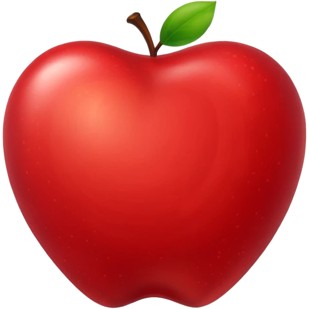 Apple heart emoji