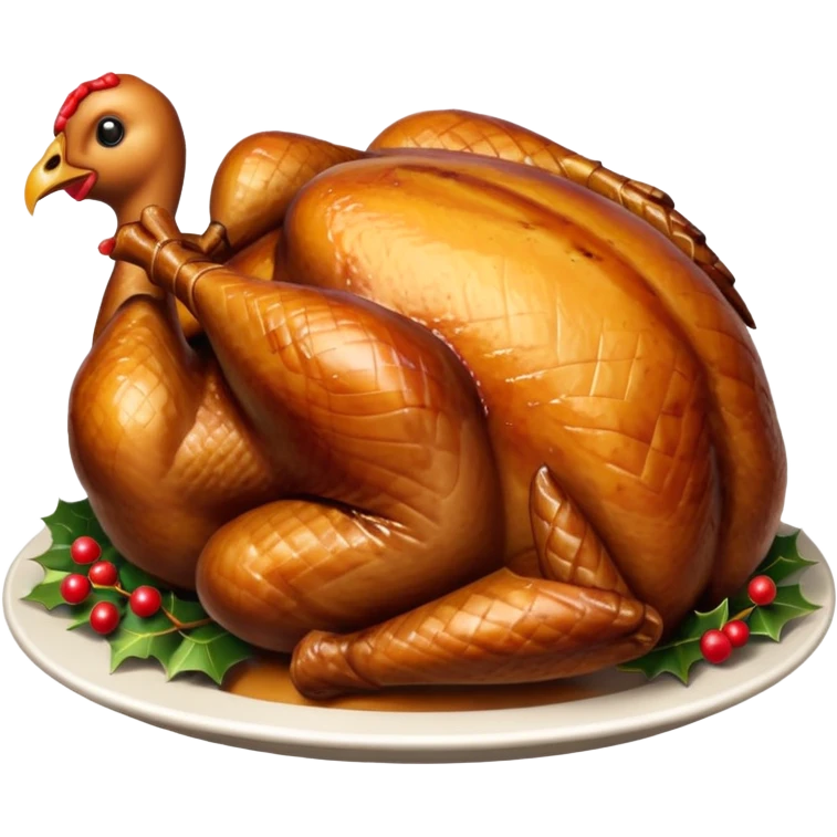dinde de noël emoji