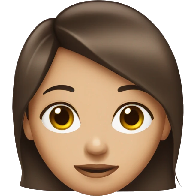 Brunette emoji