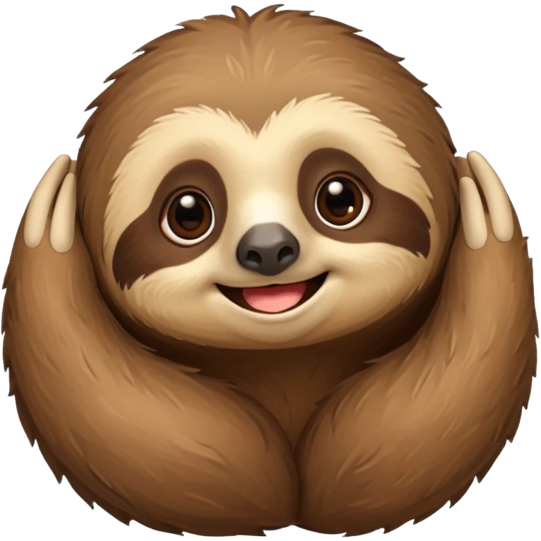 a cute sloth emoji